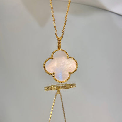 [⭐Maelin]CLOVER 25MM MOP LARGE PENDANT NECKLACE