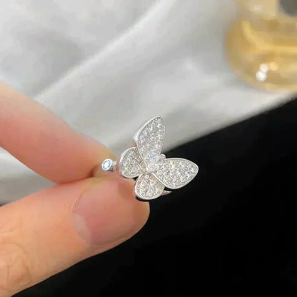 [⭐Maelin]BUTTERFLY DIAMOND RING