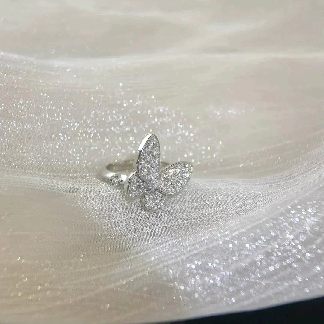 [⭐Maelin]BUTTERFLY DIAMOND RING