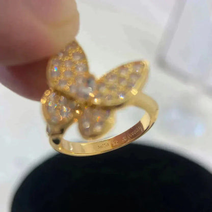 [⭐Maelin]BUTTERFLY DIAMOND RING