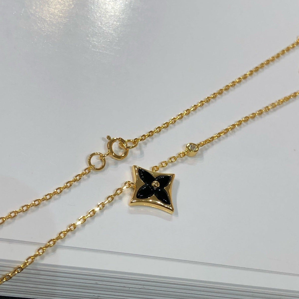 [⭐Maelin]STAR BLACK MOP NECKLACE
