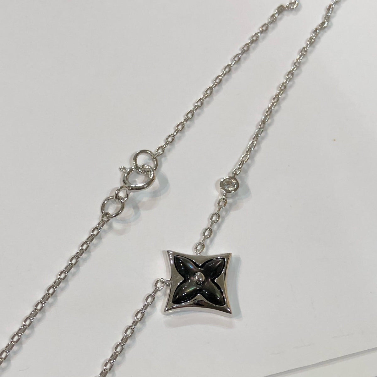 [⭐Maelin]STAR BLACK MOP NECKLACE