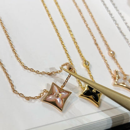 [⭐Maelin]STAR BLACK MOP NECKLACE