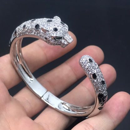 [⭐Maelin]PANTHERE BIG BRACELET DIAMONDS