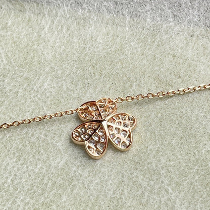 [⭐Maelin]FLOWER DIAMOND NECKLACE