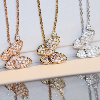 [⭐Maelin]BUTTERFLY DIAMOND NECKLACE