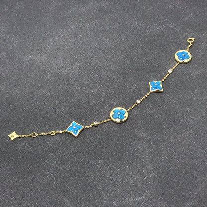 [⭐Maelin]STAR AND SUN TURQUOISE 4 MOTIFS 3 DIAMONDS