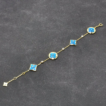 [⭐Maelin]STAR AND SUN TURQUOISE 4 MOTIFS 3 DIAMONDS