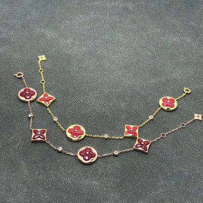 [⭐Maelin]STAR AND SUN CARNELIAN 4 MOTIFS 3 DIAMONDS