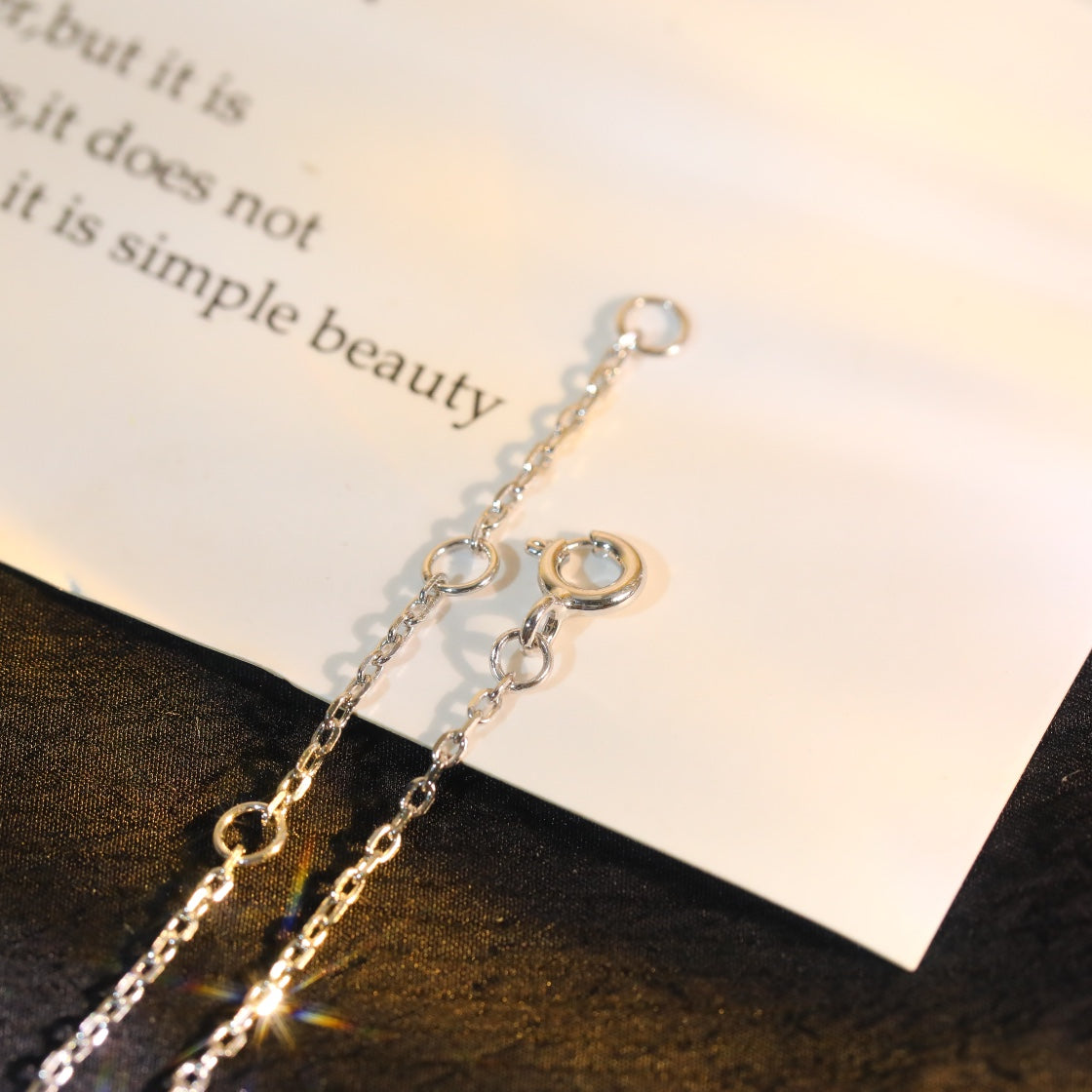 [⭐Maelin]SUN MOTIF PINK MOP SILVER BRACELET