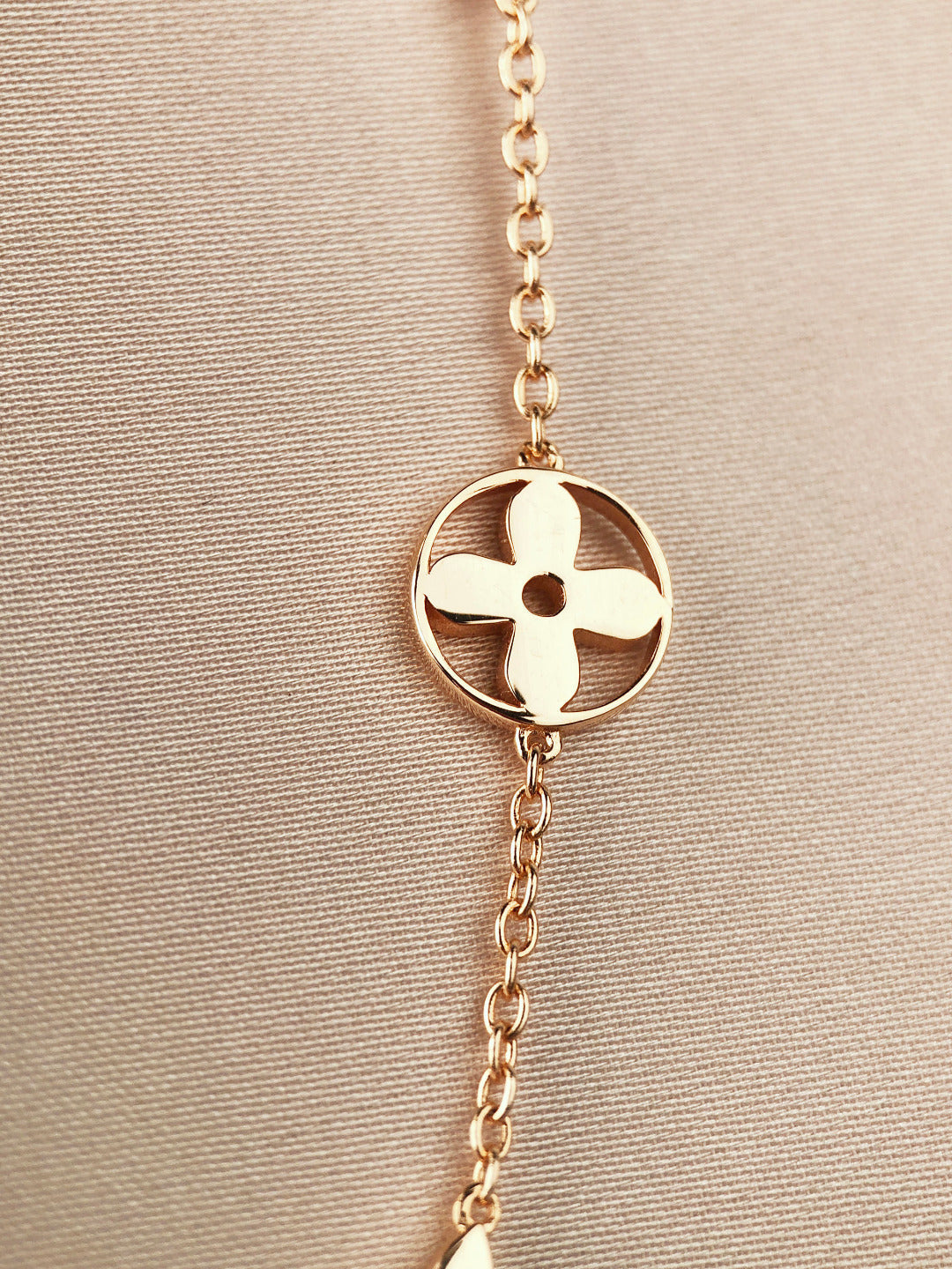 [⭐Maelin]STAR AND SUN 7 MOTIFS GOLD BRACELET