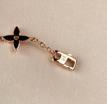 [⭐Maelin]STAR AND SUN 7 MOTIFS GOLD BRACELET