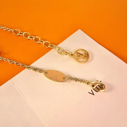[⭐Maelin]LOGO STAR MOTIF GOLD BRACELET