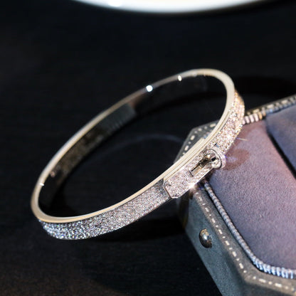 [⭐Maelin]KELLY BRACELET DIAMOND PAVED