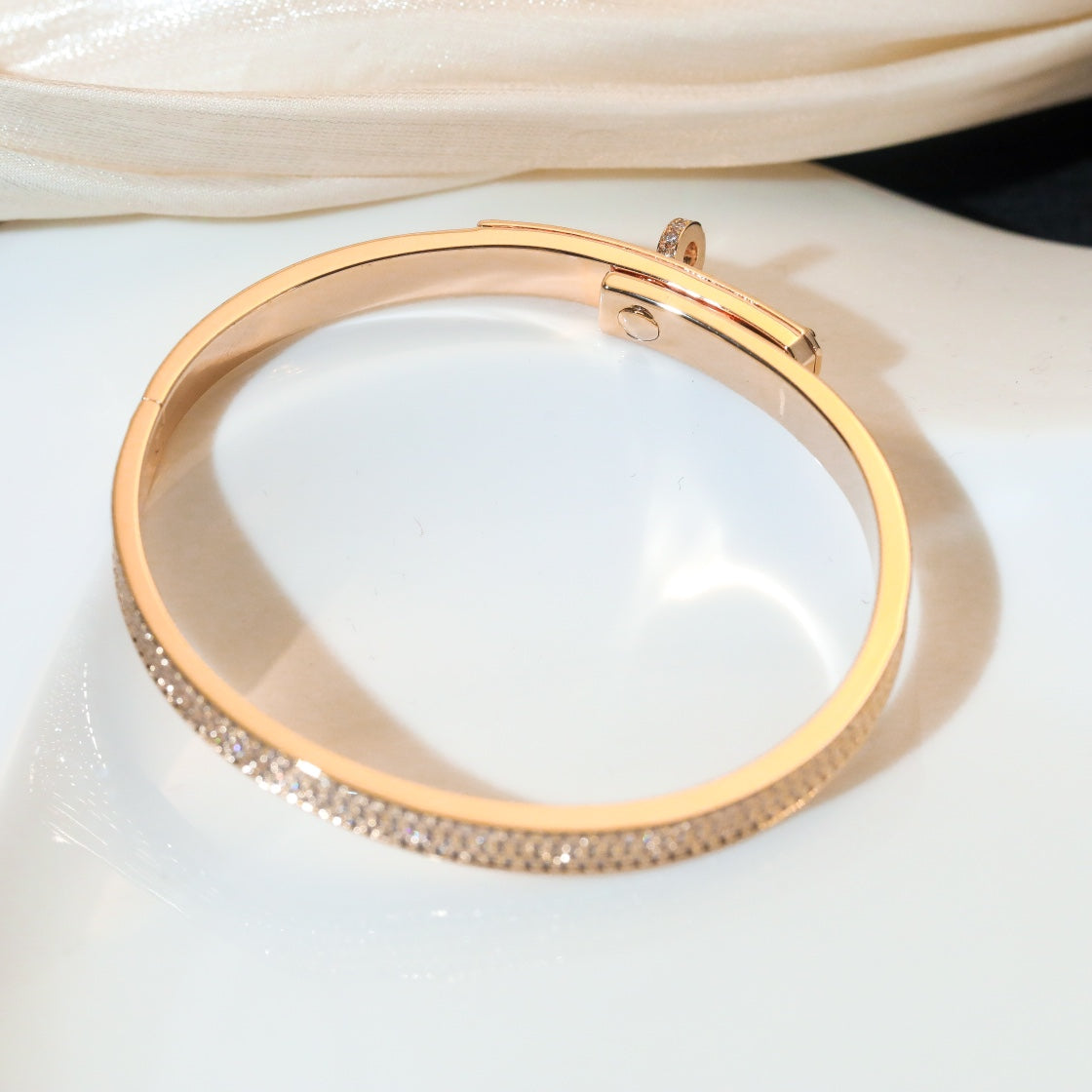 [⭐Maelin]KELLY BRACELET DIAMOND PAVED