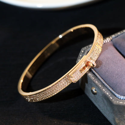[⭐Maelin]KELLY BRACELET DIAMOND PAVED