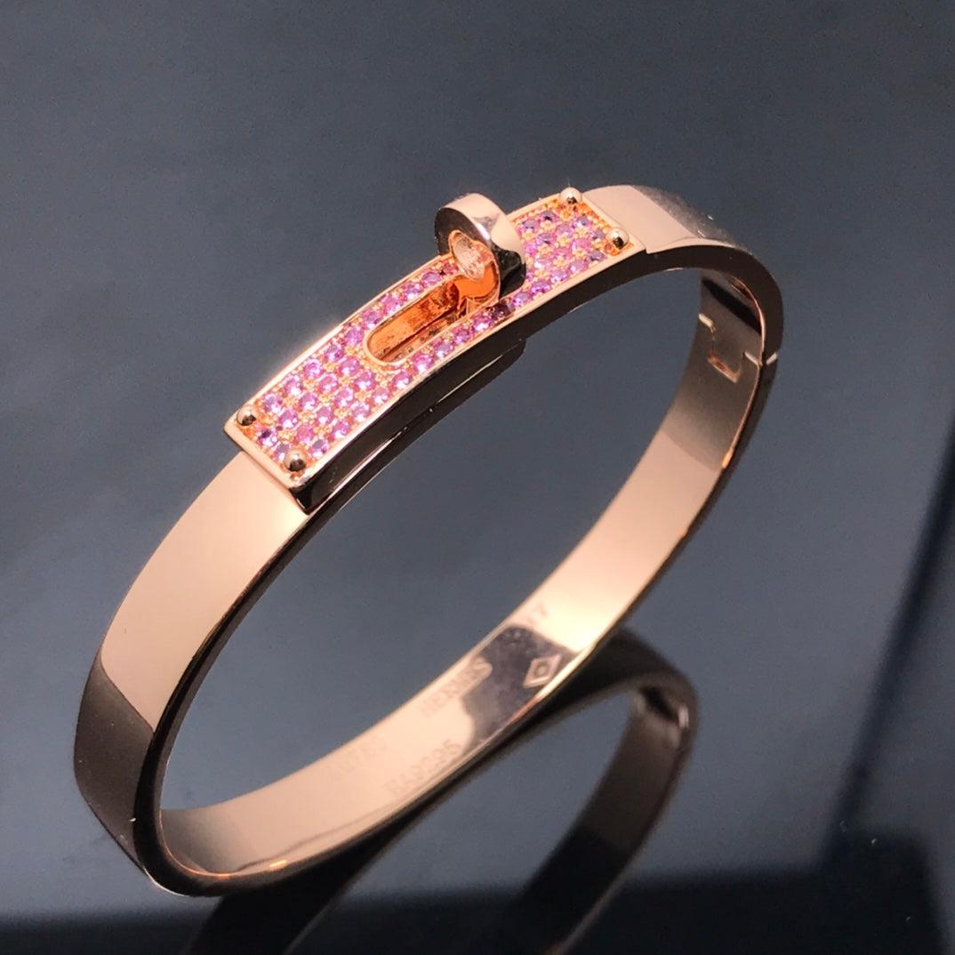 [⭐Maelin]KELLY BRACELET PINK DIAMOND