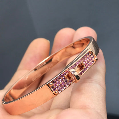 [⭐Maelin]KELLY BRACELET PINK DIAMOND