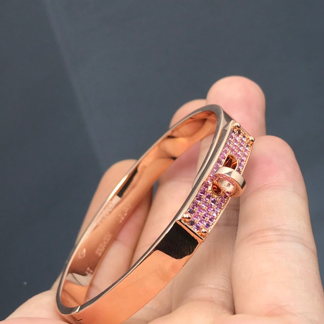 [⭐Maelin]KELLY BRACELET PINK DIAMOND