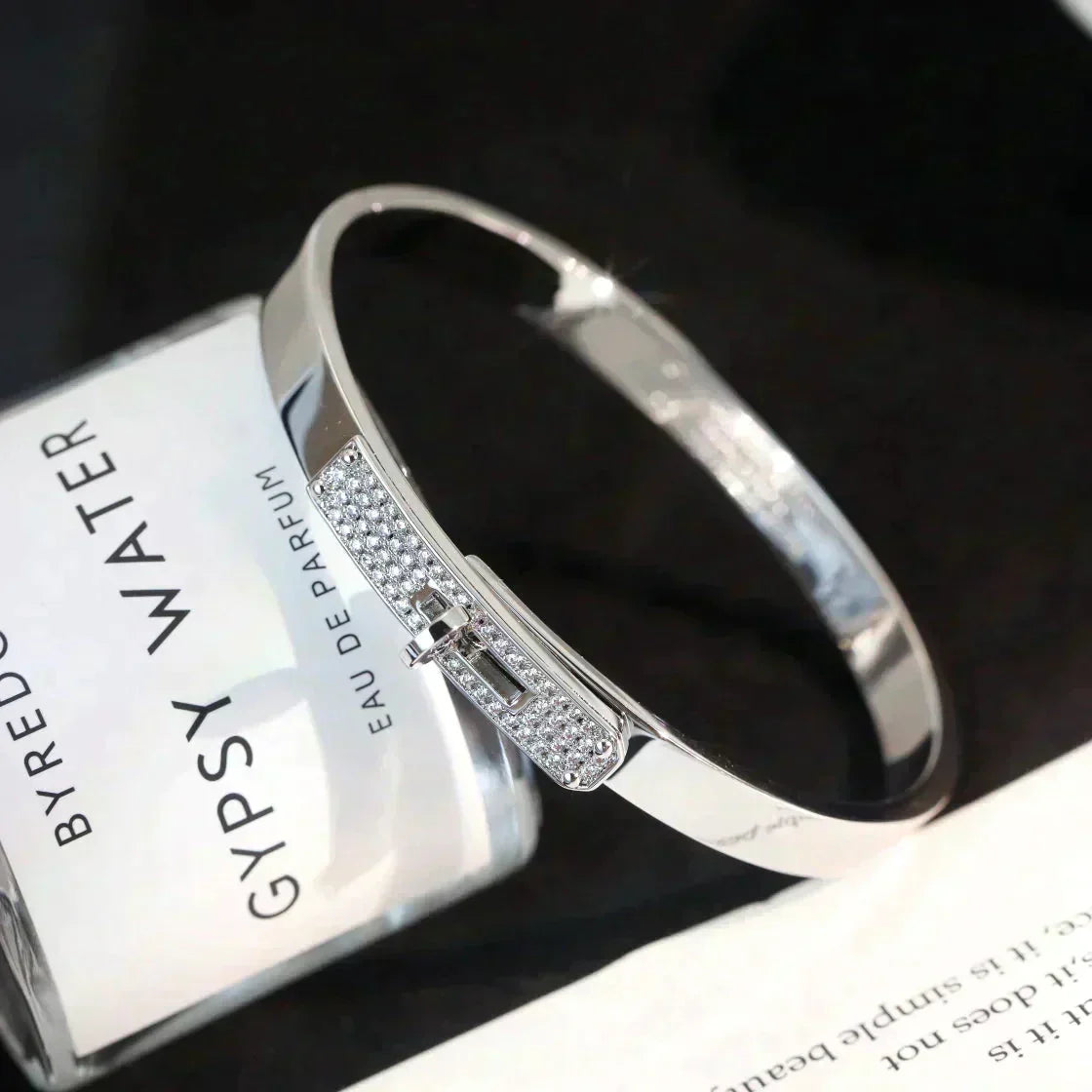 [⭐Maelin]KELLY SILVER DIAMOND BRACELET