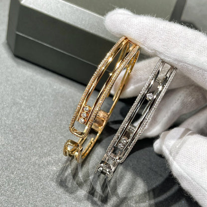 [⭐Maelin]MOVE 10TH PAVED DIAMOND BRACELET
