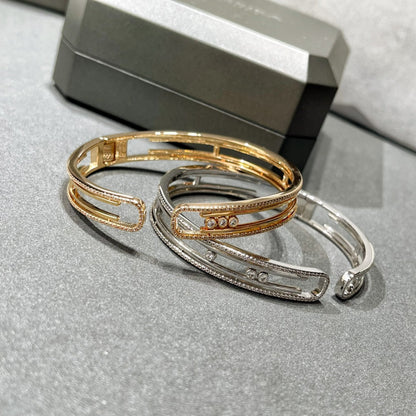 [⭐Maelin]MOVE 10TH PAVED DIAMOND BRACELET