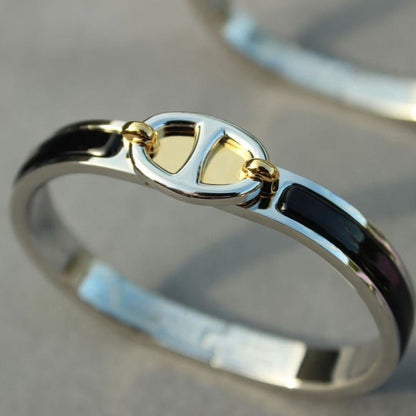[⭐Maelin]CLIC CHAINE SILVER BRACELET