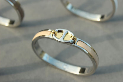 [⭐Maelin]CLIC CHAINE SILVER BRACELET