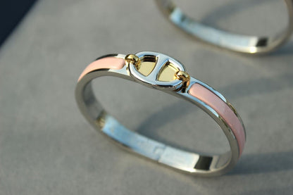 [⭐Maelin]CLIC CHAINE SILVER BRACELET