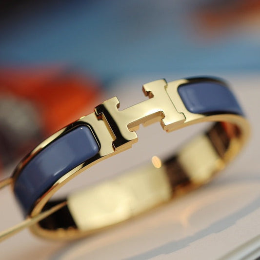 [⭐Maelin]H BRACELET 12MM BLUE GRAY