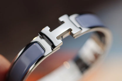 [⭐Maelin]H BRACELET 12MM BLUE GRAY