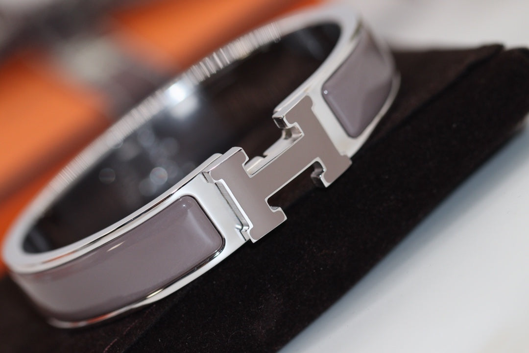 [⭐Maelin]H BRACELET 12MM BROWN