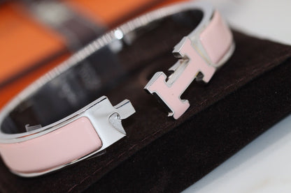 [⭐Maelin]H BRACELET 12MM PINK