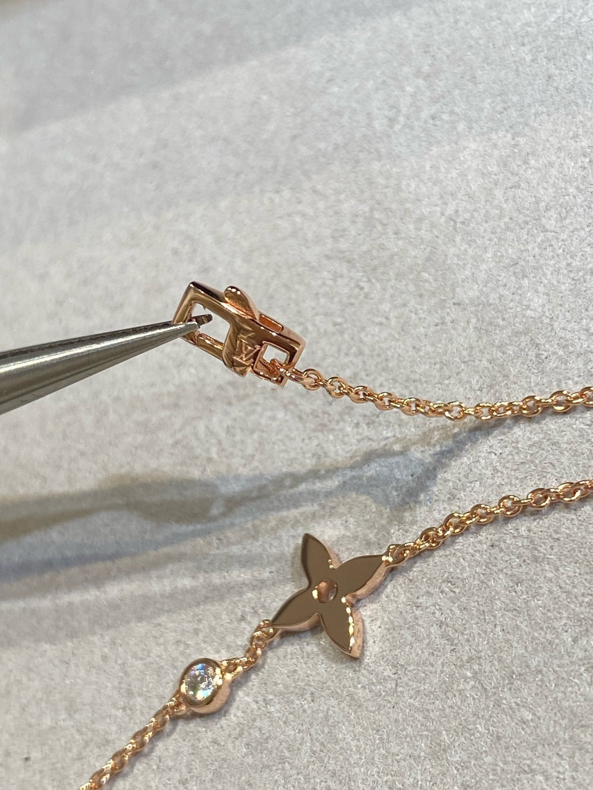 [⭐Maelin]STAR DIAMOND PINK GOLD BRACELET