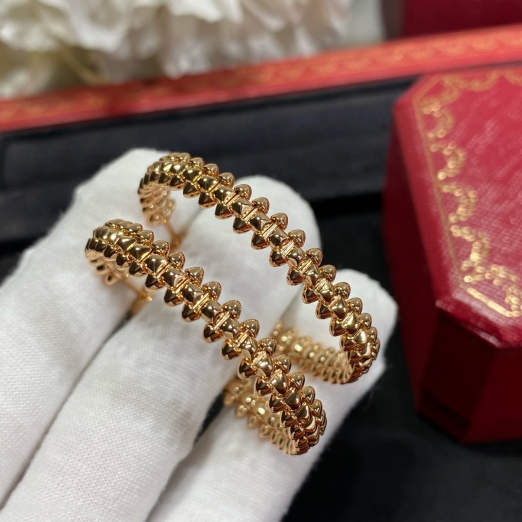 [⭐Maelin]CLASH LARGE HOOP EARRINGS