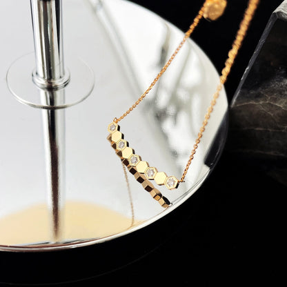 [⭐Maelin]BEE MY LOVE DIAMOND NECKLACE