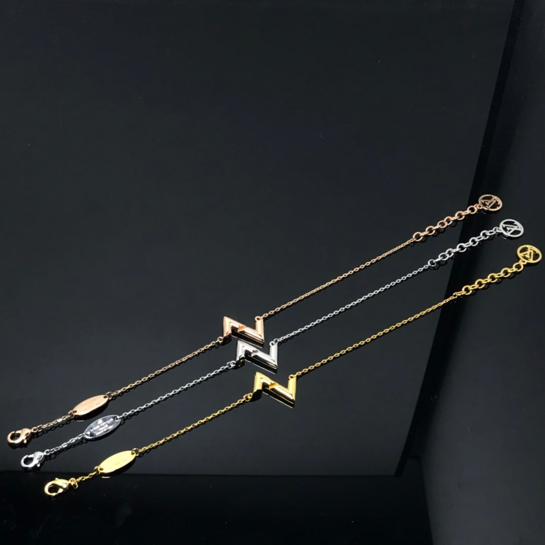[⭐Maelin]VOLT LV LOGO BRACELET