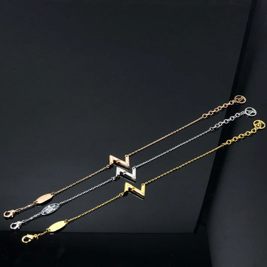 [⭐Maelin]VOLT LV LOGO BRACELET