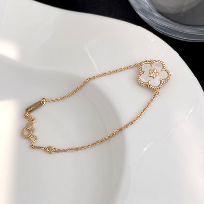 [⭐Maelin]LUCKY SPRING ROSE GOLD MOP BRACELET