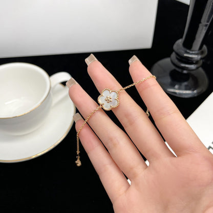 [⭐Maelin]LUCKY SPRING ROSE GOLD MOP BRACELET