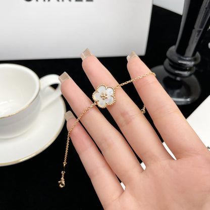 [⭐Maelin]LUCKY SPRING ROSE GOLD MOP BRACELET