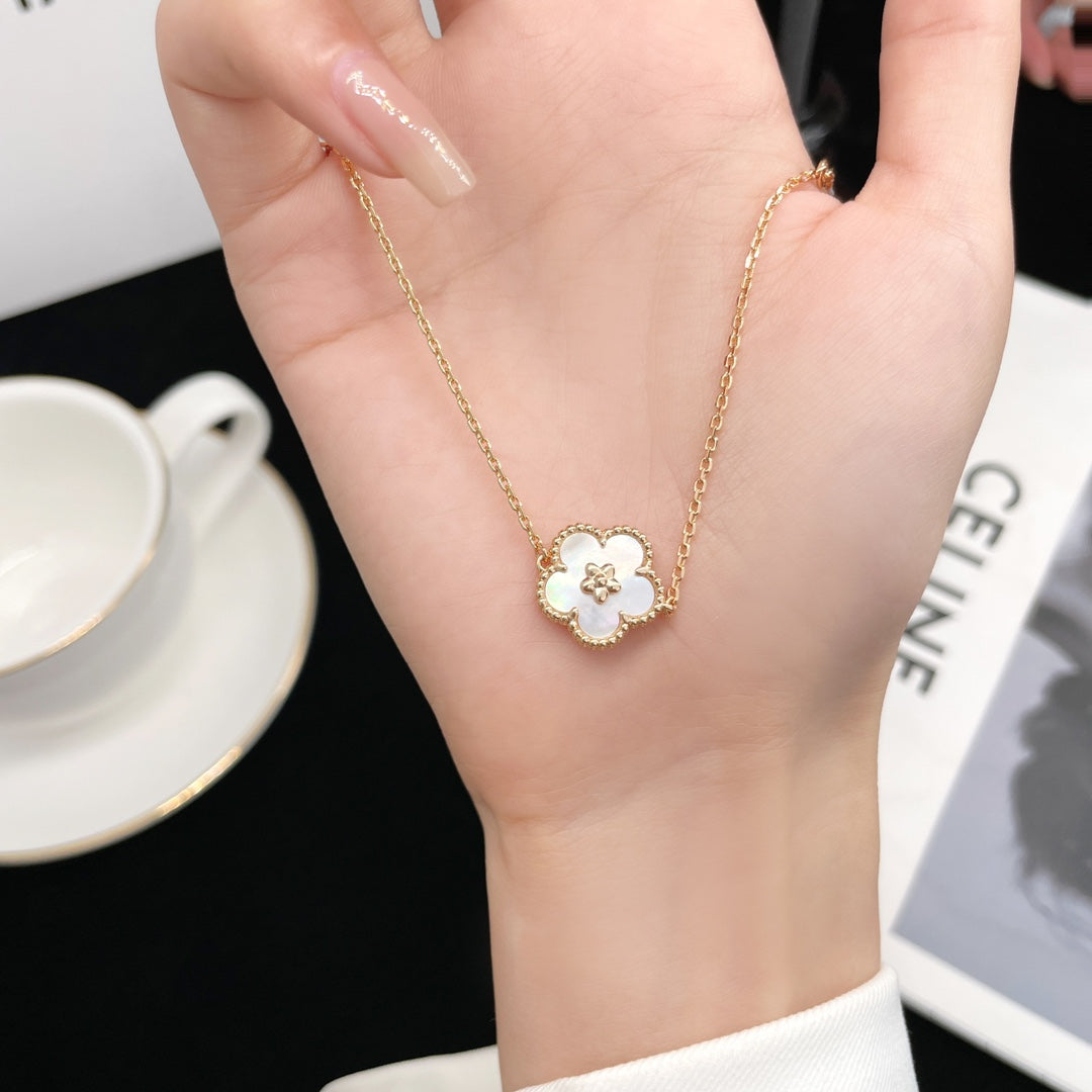 [⭐Maelin]LUCKY SPRING ROSE GOLD MOP BRACELET