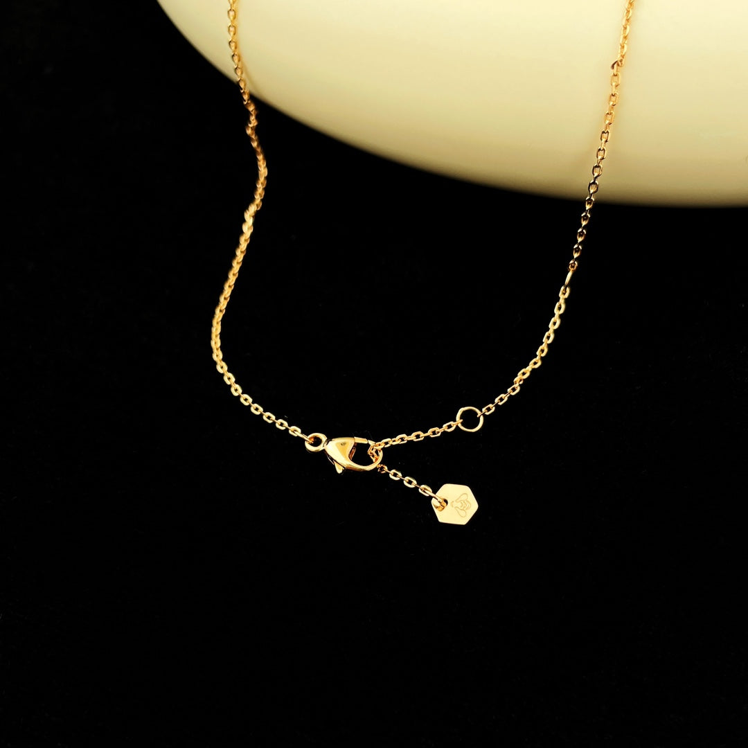[⭐Maelin]BEE MINI PEDANT DIAMOND NECKLACE