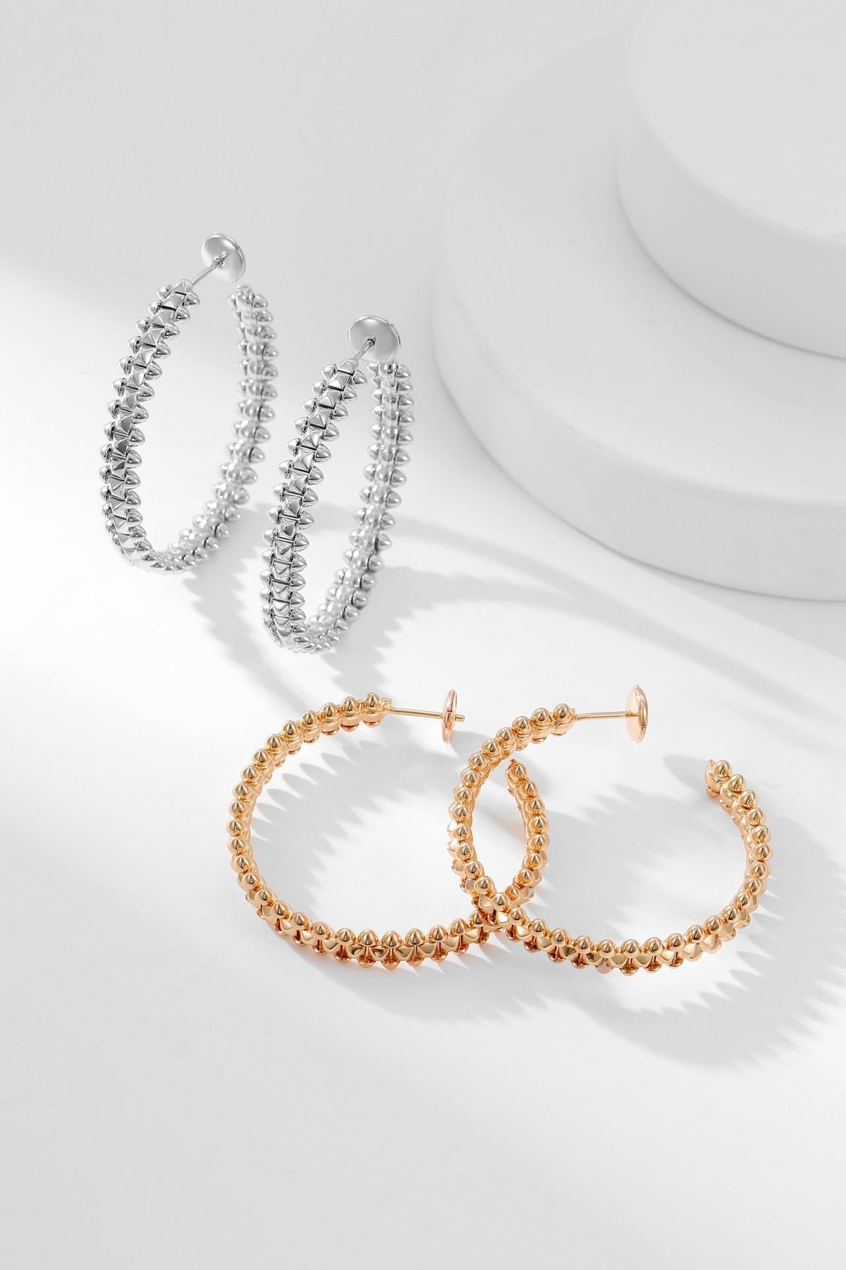 [⭐Maelin]CLASH HOOP EARRINGS