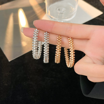 [⭐Maelin]CLASH HOOP EARRINGS