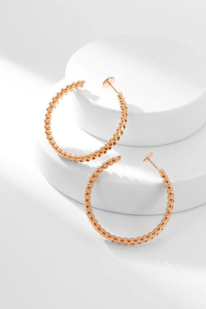 [⭐Maelin]CLASH HOOP EARRINGS
