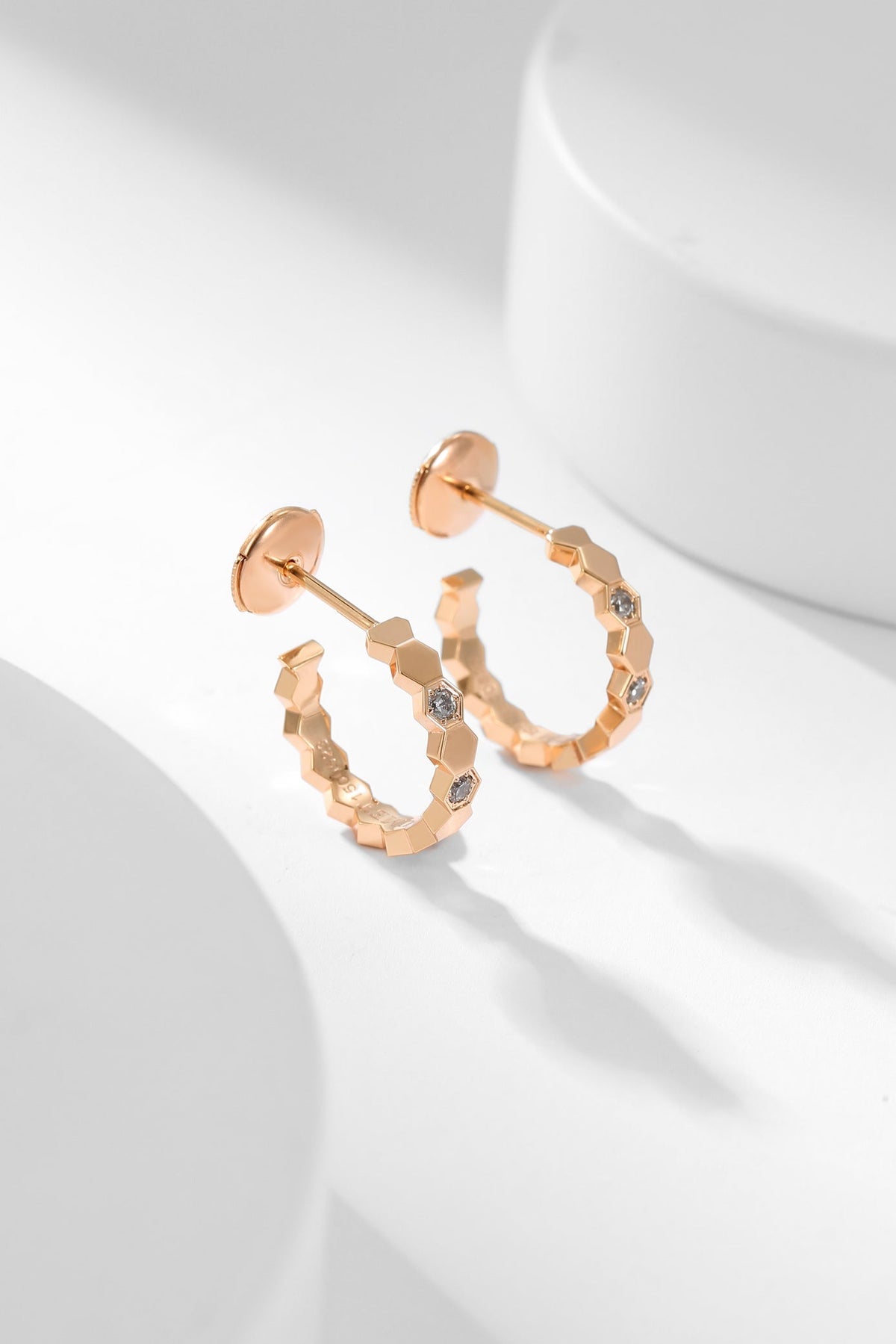 [⭐Maelin]BEE LOVE DIAMOND HOOP EARRINGS