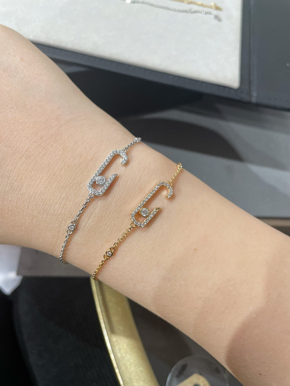 [⭐Maelin]BABY MOVE DIAMOND BRACELET