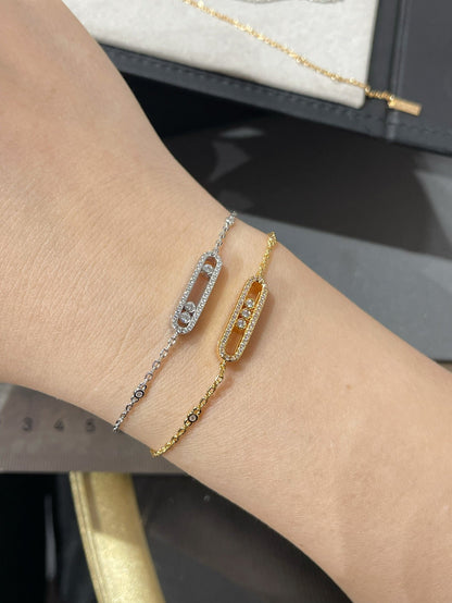 [⭐Maelin]BABY MOVE DIAMOND BRACELET