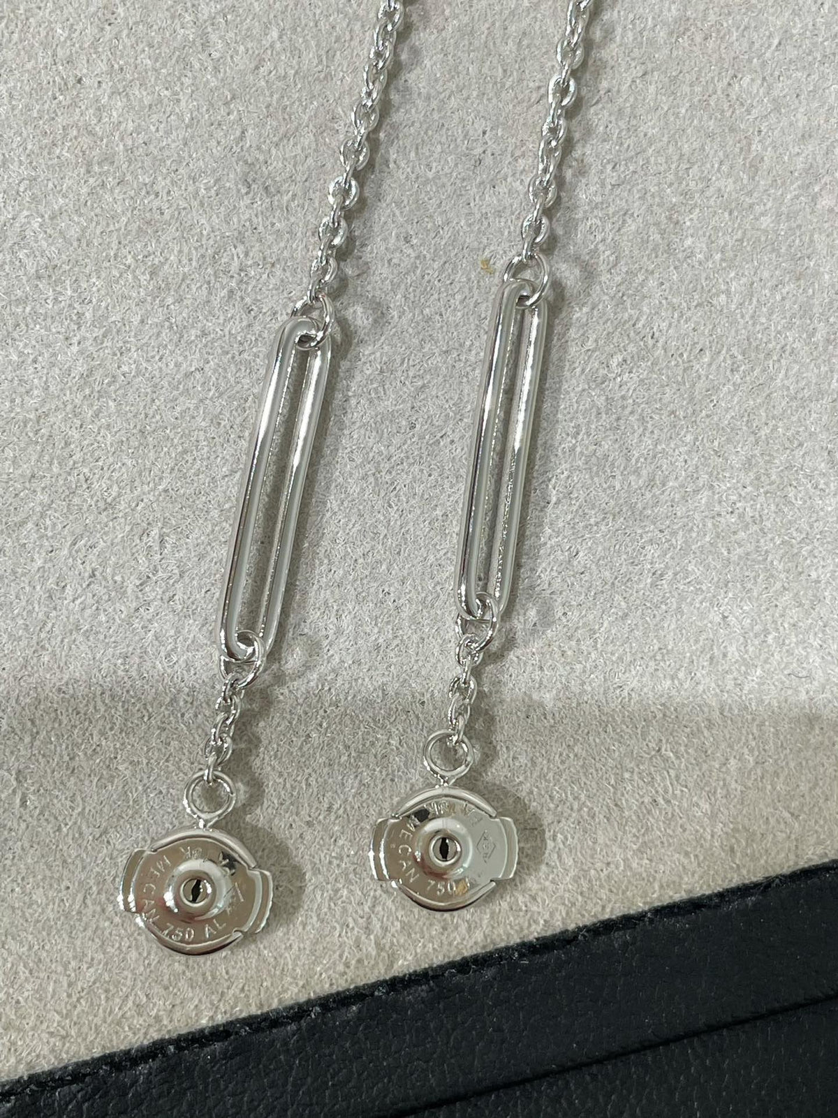 [⭐Maelin]CHAINE CHAOS DIAMOND DROP EARRINGS